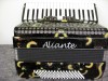 Aliante 3 voice 37-96 decorated piano accordion